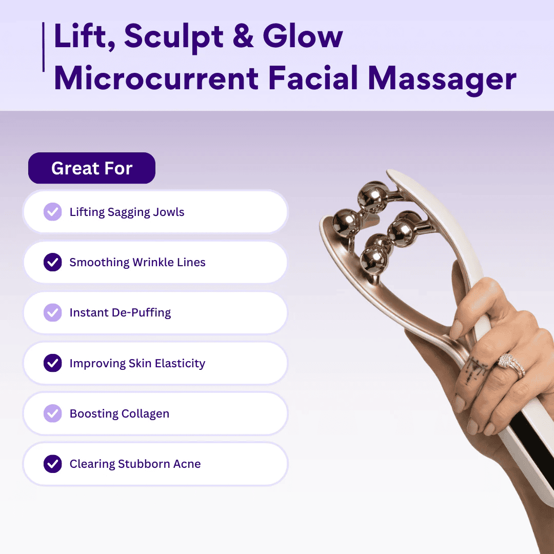 Aura Sculpt™  Microcurrent Facial Sculpting