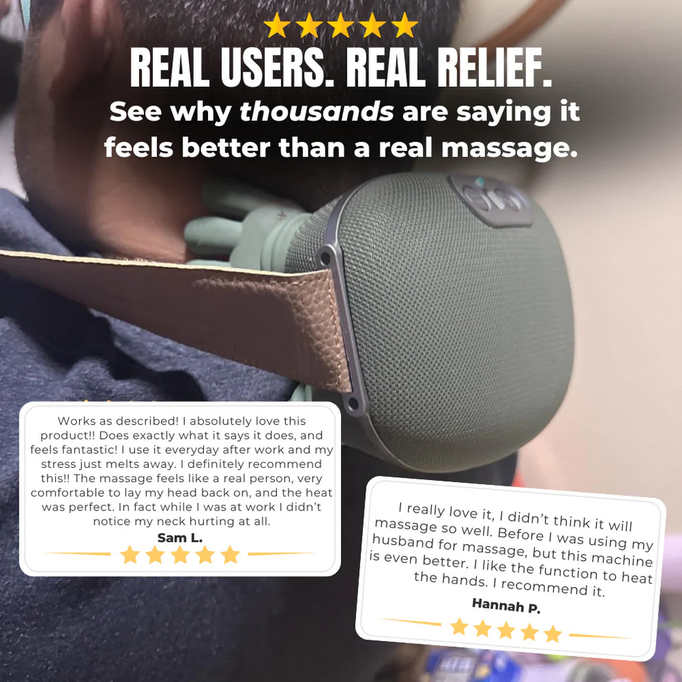 TouchéPro™ - Shiatsu Neck and Back Massager