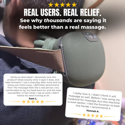 TouchéPro™ - Shiatsu Neck and Back Massager